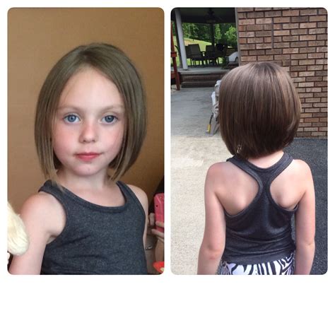 girls bobs|A Cute Little Girl Bob Haircut aka Bob Haircut For Girls by